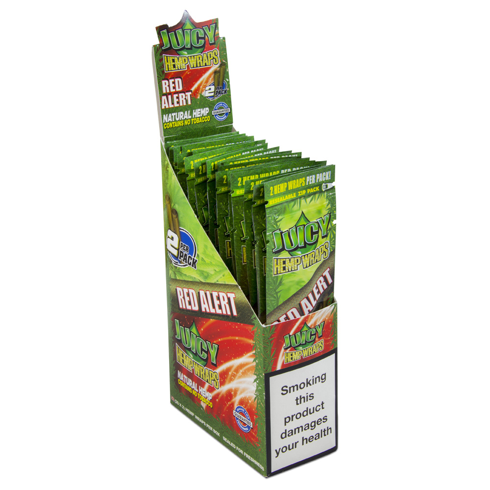 Juicy Hemp Wraps Red 2×25