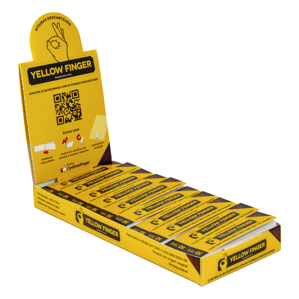 Boquillas Yellow Finger Original 20×50